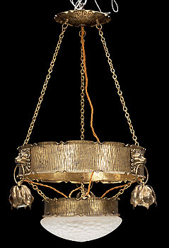 258271. TAKLAMPA, jugend, 1910-20-tal.