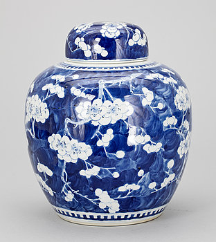 258552. BOJAN med LOCK, porslin. Kina. 1800-tal.