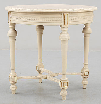 260602. SALONGSBORD, gustaviansk stil, 1900-talets början.