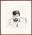 DAVID HOCKNEY, litografi, sign, dat. 80 o n...