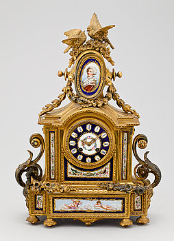 261208. BORDSPENDYL, Frankrike, sent 1800-tal.