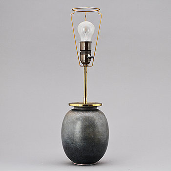261744. BORDSLAMPA, Gunnar Nylund, Rörstrand, 1900-talets andra hälft.