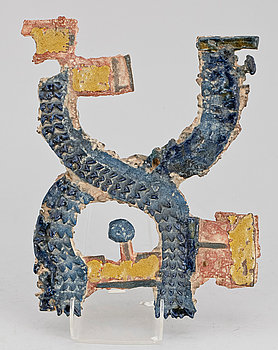 262343. ANDERS BRUNO LILJEFORS, relief, sandgjutet stengods, Gustavsberg, 1955-1957.