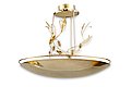 PAAVO TYNELL, A CEILING LAMP. Polished bras...