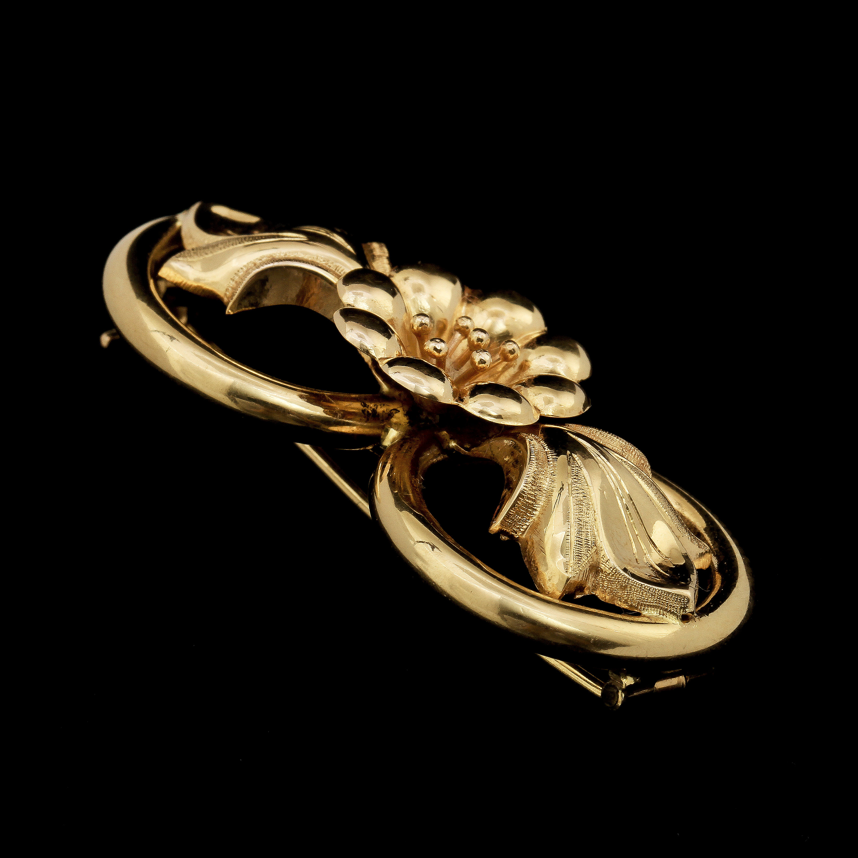 Tim & Simonsen  Broche - 449 Pin Ashley Broche Guld Belagt