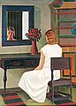 VEIKKO VIONOJA, "A GIRL IN FRONT OF HER MIR...