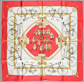 268857. SCARF, siden, Hermès, Paris.