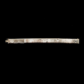 271176. ARMBAND, guld, 18K. Ca 34g.