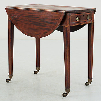 273589. KLAFFBORD, gustaviansk stil, 1800-tal.