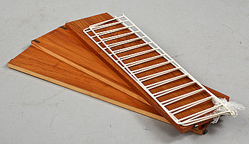 273672. HYLLOR, 2 st, stringmodell, 1900-talets andra hälft.