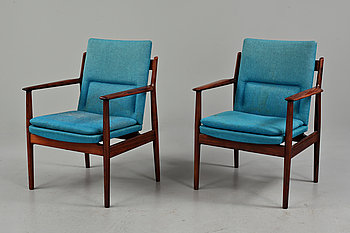 273775. KARMSTOLAR, ett par, Sibast furniture, Danmark, 1960-tal.