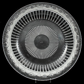 277061. SKÅLFAT, glas. Lalique, Frankrike.