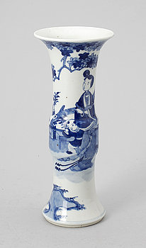 277358. VAS, porslin, Kangxistil, Kina, troligen 1800-tal.