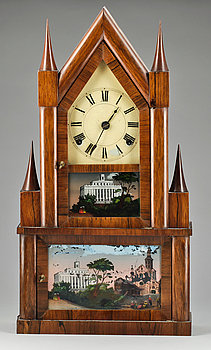 280741. BORDSPENDYL, Elisha Manross USA, 1800-talets mitt.