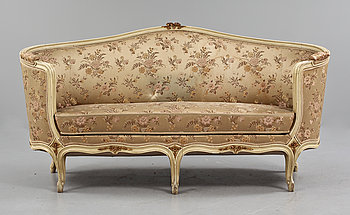 281157. BADKARSSOFFA, gustaviansk stil, 1900-talets första hälft.