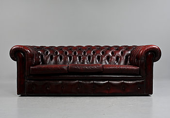 283607. SOFFA, Chesterfieldmodell, 1900-talets fjärde kvartal.