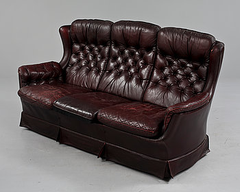 284252. SOFFA, Chesterfieldmodell, 1900-talets andra hälft.