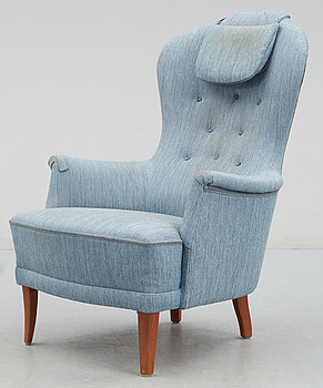 286807. FÅTÖLJ, Farmor, Carl Malmsten, 1900-talets andra hälft.