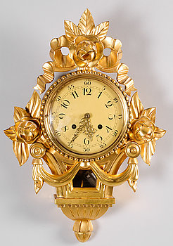 287951. VÄGGPENDYL, gustaviansk stil, 1900-talets mitt.