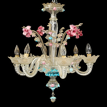 288357. LJUSKRONA, venetiansk stil, 1900-tal, h 66.