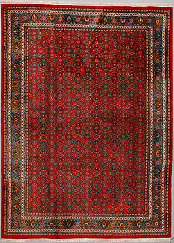 290054. MATTA, Bidjarstil, 1900-talets slut, tillverkad i Indien, ca 405x300.