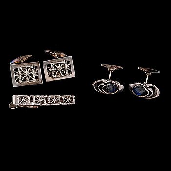 290497. SAMLING SMYCKEN, silver, Finland.