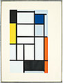 PIET MONDRIAN, efter, Färgserigrafi, numrer...