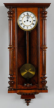 293224. VÄGGUR, sk lodregulator, 1800-1900-tal.