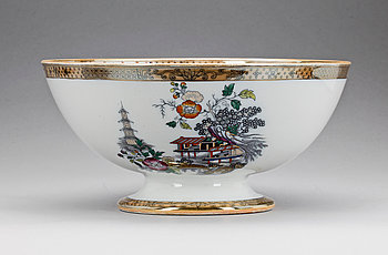 293810. BÅLSKÅL, flintgods, Japan, Rörstrand, sent 1800-tal.