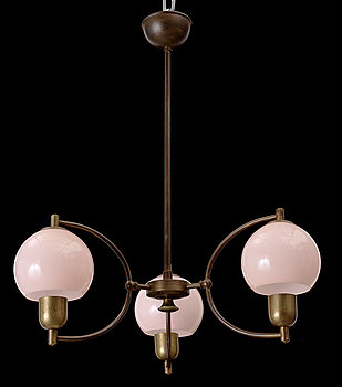 293888. TAKLAMPA, art deco, 193040-tal. H 71.