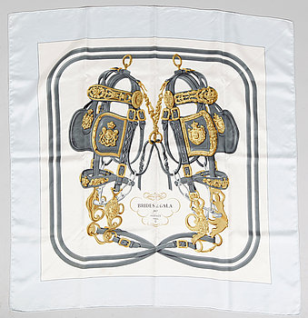 296823. SCARF, siden, Hermès.