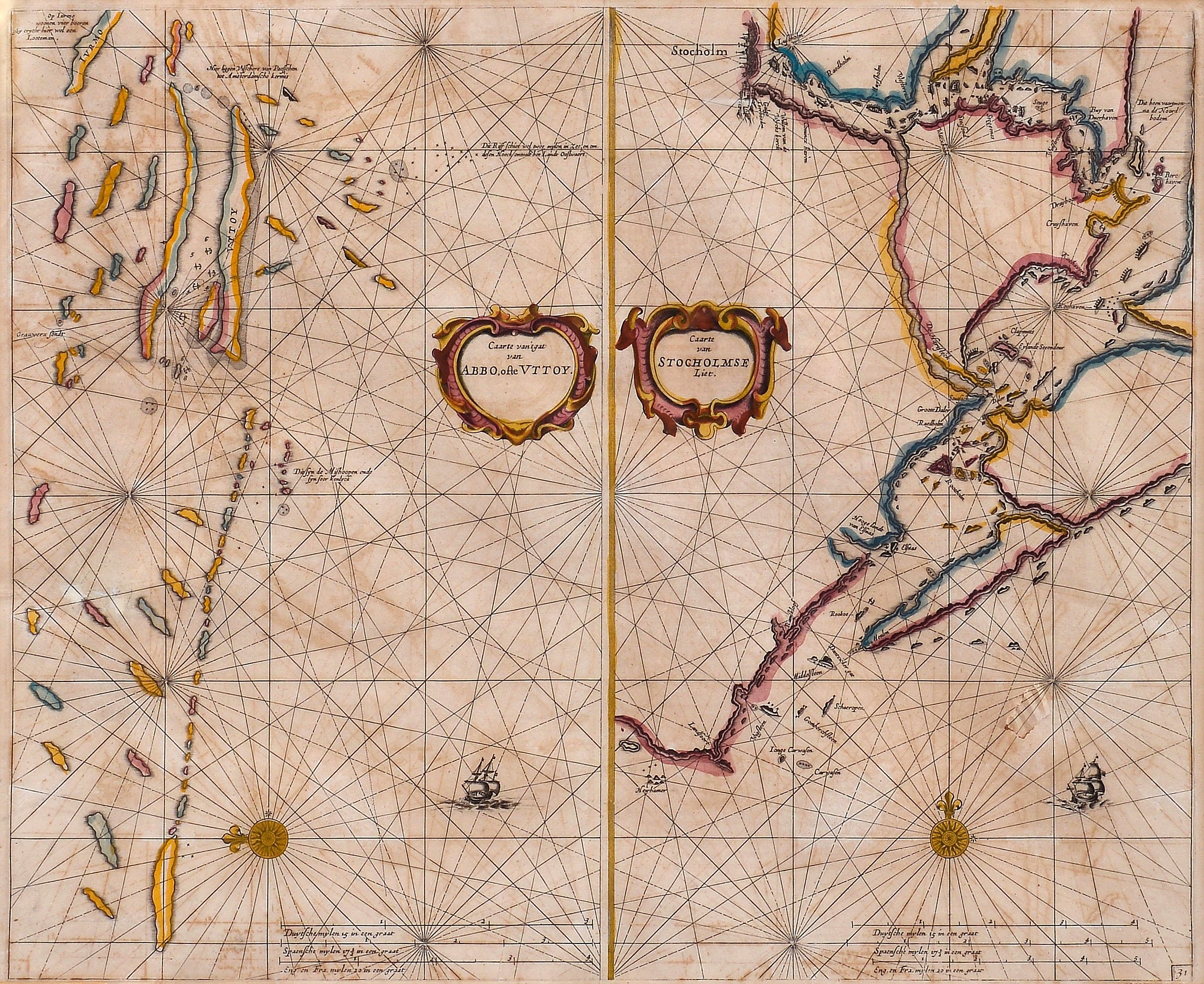 A NAUTICAL CHART. Bukowskis