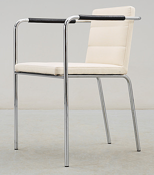 330440. KARMSTOL, Gunillla Allard, Cinema Sport, Lammhults, signerad Leif Pagrotzky.