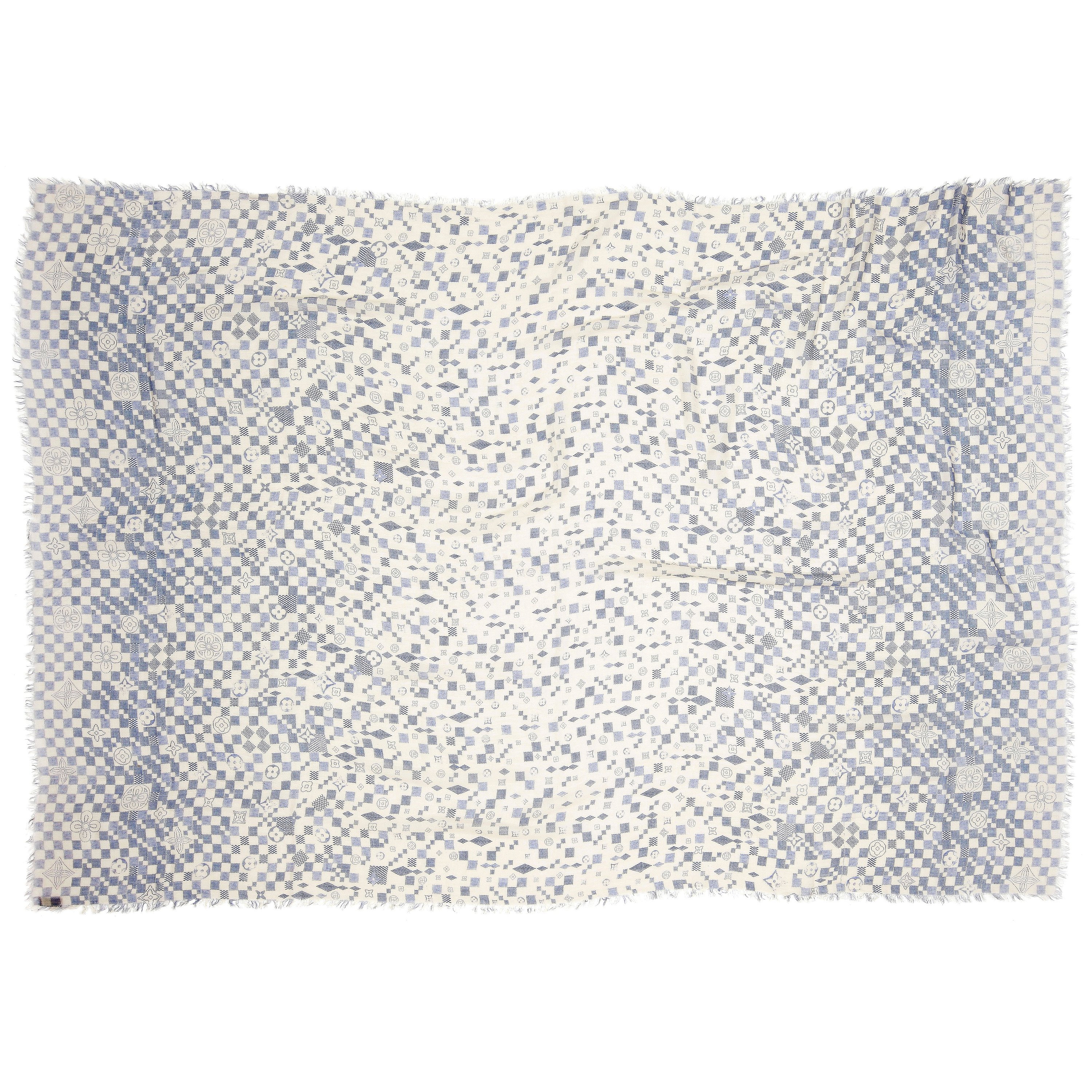louis vuitton shawl cashmere