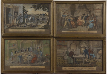 33471. GRAVYRER. 6 st. 1800-tal.