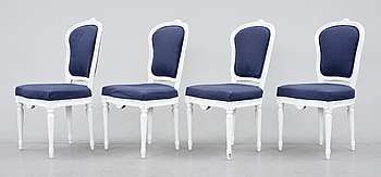 336776. SALONGSGRUPP, 5 delar, gustaviansk stil, 1900-tal.