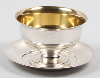 33715. SÅSSKÅL, silver. K Andersson, Stockholm 1936.