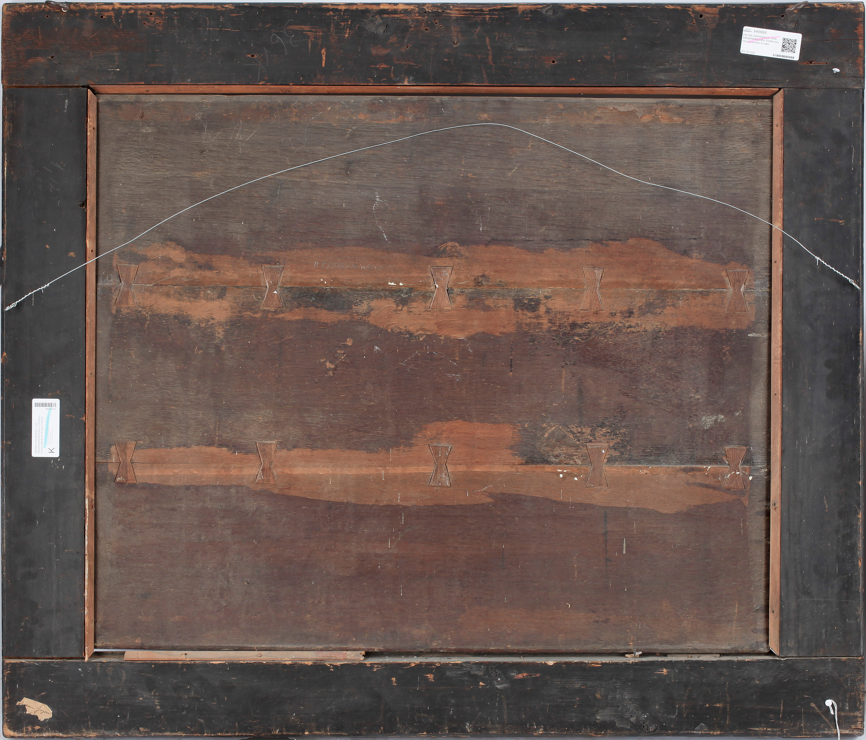 Pieter Anthonisz. van Groenewegen Follower of, Landscape with ruins and