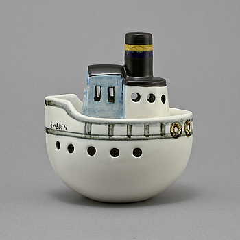 341417. LJUSLYKTA, stengods, Lisa Larson, K-studion, Gustavsberg.