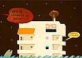 DAN PERRIN, "Kapten vill ha mer glass"  (Th...