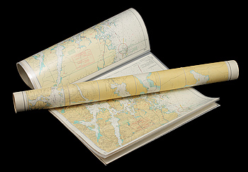 342649. PARTI SJÖKORT, 1900 resp 2000-tal.