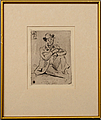 PAUL CÉZANNE (FRANKRIKE), etsning.