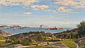 BERNDT LINDHOLM, COASTAL VIEW. Sign. Arenda...