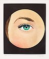 RENÉ MAGRITTE, "L'oeil" (L'oeil vert/L'obje...