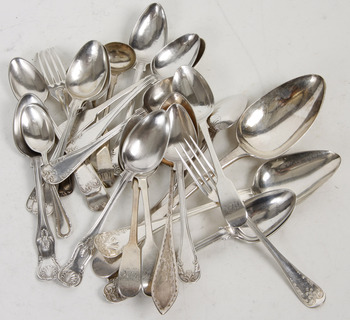 34443. PARTI BESTICK, 24 st, silver.