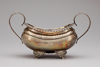 344585. SKÅL, silver, troligen AB Savory och London 1827. Vikt ca 300 gram.