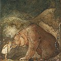 JOHN BAUER, "-Stackars lilla basse!" (Poor ...