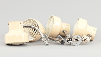 346260. VÄGGLAMPOR, 4 st , Bumlingen, Ateljé Lyktan, Åhus. 1900-talets andra hälft.