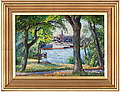 "Utblick mot farleden" (View of waterway).
