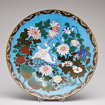 347211. FAT, cloissoné, Japan sannolikt 1900-tal.